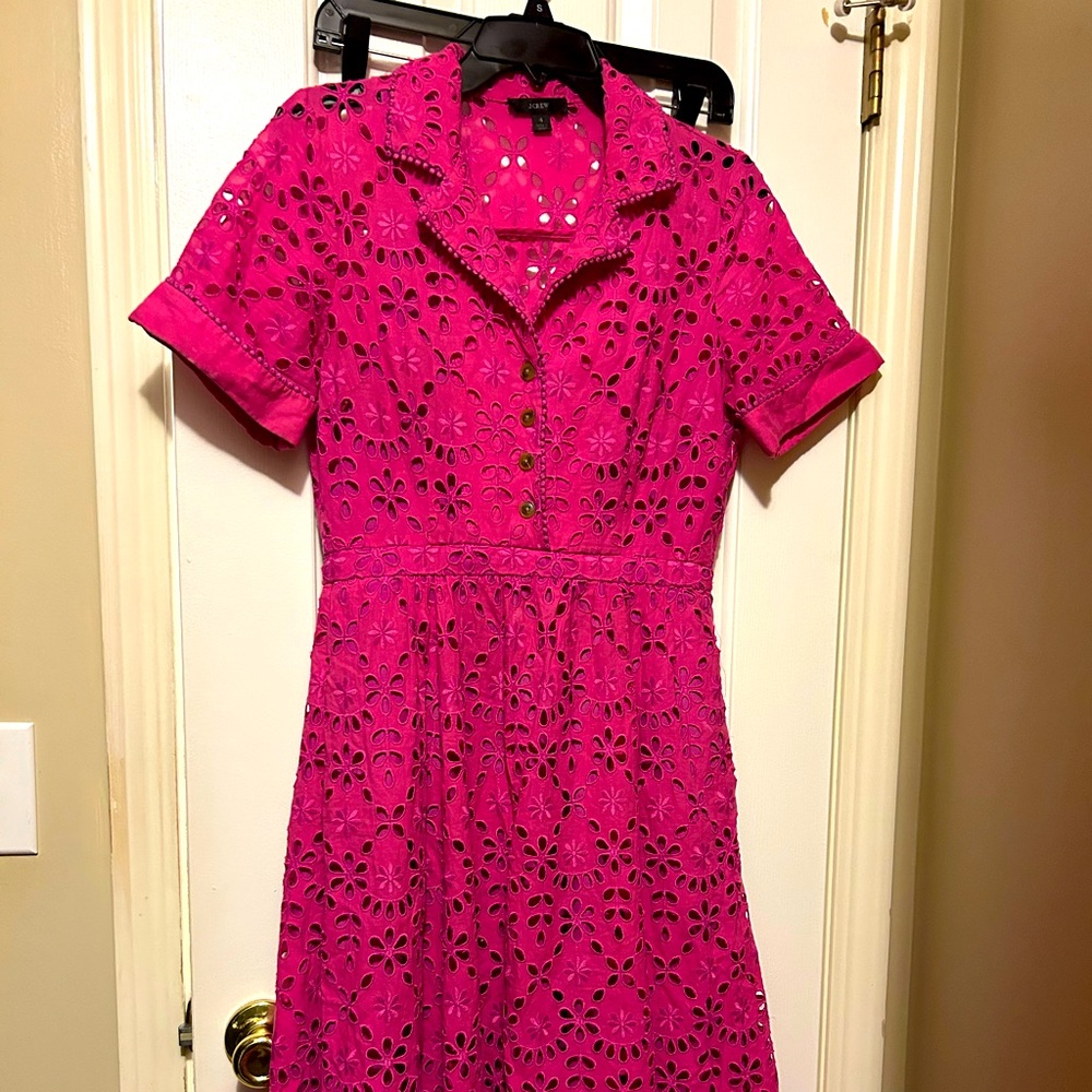 J crew Eyelet dress